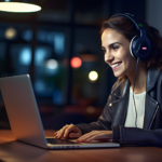 A freelancer working remotely on a laptop with a coffee cup beside them, representing the flexibility of freelancing